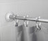 Umbra Flex Single Shower Rings, Set of 12, White/Chrome