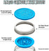2 Piece Herb Grinder with Holes by Mason Grinder - Large Mouth - 2 Piece Herb Grinder with Holes - Fits on Wide Mason Jars (Jar Not Included)