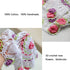 Qxzvzem One Piece 20 Inch Easter Doilies for Dressers and End Tables Round Cloth Lace Placemats Crafts Rose Spring Doily Hand Crochet Large Cotton Multicolor Tablecloth