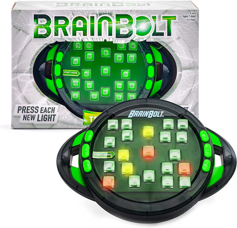Educational Insights BrainBolt Brain Teaser Memory Game, Stocking Stuffer Teens & Adults, 1 or 2 Players, Ages 7+