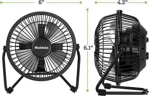 Holmes Mini High Velocity Personal Fan, HNF0410A-BM