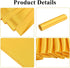 10 Pack Satin Table Runner for Wedding 12 x 108 Inch Gold Silky Wedding Table Runner for Rectangle Round Tables with 60 Pack Balloons for Thanksgiving Day Birthday Party Banquet Engagements Decoration