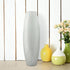 Stonebriar SB-5076C Beach Nostalgia Large Weathered Pale Ocean Wood Vase, Light Blue