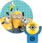 Projectables Minions Plug-in Night, Despicable Me, for Kids, Collector™s Edition, Light Sensing, Image on Ceiling, Wall, or Floor, 42029, Yellow