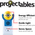 Projectables Minions Plug-in Night, Despicable Me, for Kids, Collector™s Edition, Light Sensing, Image on Ceiling, Wall, or Floor, 42029, Yellow
