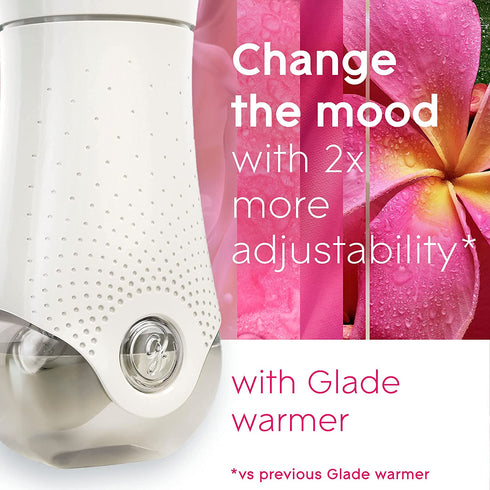 Glade PlugIns Refills Air Freshener, Scented and Essential Oils for Home and Bathroom, Exotic Tropical Blossoms, 3.35 Fl Oz, 5 Count
