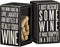 Primitives by Kathy Classic Black and White Cork Holder, 4.25 x 7.25 x 4.25-Inches, Bottle of Really Good Wine