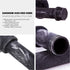 Sansnow Rustic Industrial Pipe Toilet Paper Holder, Heavy Duty DIY Style, Wall Mounted Kit, Modern Chic Electroplated Black Iron Finish, Iron
