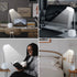 IEIK Desk Lamp for Home Office LED Desk Light with Pen Holder Phone Holder, Flexible Gooseneck Table Lamp with 1250 mAh USB Rechargeable Battery Stepless Dimming Study Lamp for Kids Bedroom Dorm