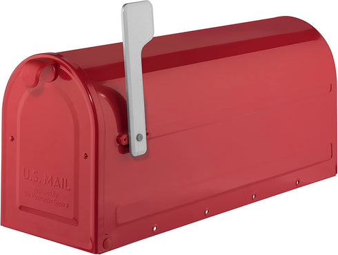 ARCHITECTURAL MAILBOXES 7600R MB1 Mailbox, Medium, Red