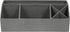 Bigso Elisa Desktop Organizer, 4.9 x 13 x 4.9 in, Canvas Gray