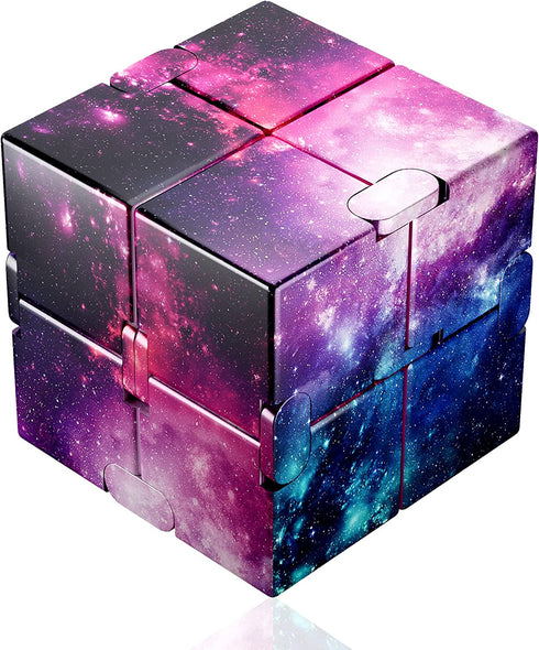 ss shovan Infinity Cube Fidget Toy, Hand Killing Time Transform Cubes Magic Cubes for Stress, Anxiety Relief and Kill Time, Relaxing Hand-Held Fidget Toy