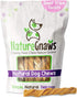Nature Gnaws Tripe Twists for Dogs - Premium Natural Beef Sticks - Simple Single Ingredient Crunchy Dog Chew Treats - Rawhide Free