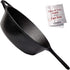 Cuisinel Cast Iron Skillet - 10"-Inch X 3"-Inch-Deep Frying Pan / 3-Quart Pot with Assist Handle - Pre-Seasoned Oven Safe Cookware - Indoor/Outdoor Use - Grill, Stovetop, BBQ, Firepit, Induction Safe