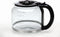 Capresso Glass Carafe 12 Cup, Black