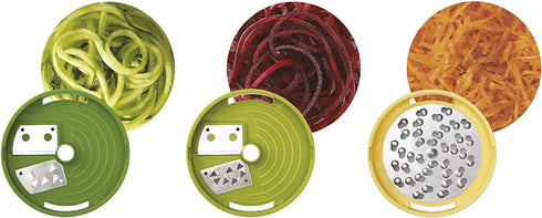 Joseph Joseph Spiro Spiralizer, One Size, Green/Yellow