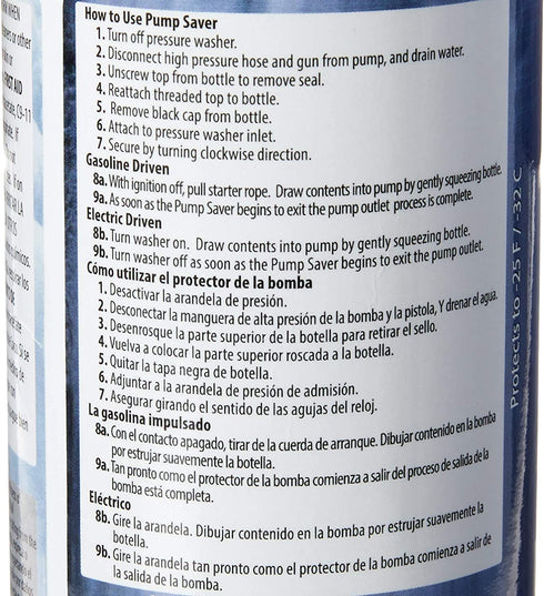 AR North America Pressure Washer Pump Saver