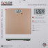 Taylor Precision Products Digital 400 lb Capacity Bathroom Scale, Champagne