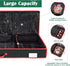 Yescom Christmas Wrapping Paper Storage Box Divider Xmas Decor Organizer Container, Black