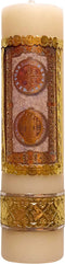 San Benedict Shield Candle Protection Unique Vela de San Benito