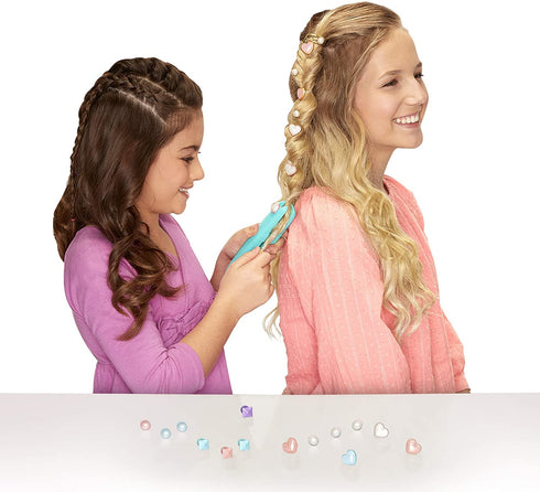 CGH Cute Girls Hairstyles! Jewel Blinger Installer Hair Kit with Hearts, Studs & Pearls