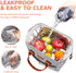 Lunch Bag for Women & Men, Large Insulated Lunch Box Cooler Tote Bags, Adult Reusable Lunch Boxes with Water Resistant for Work, School, Travel and Picnic (Grey)