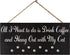 JennyGems Funny Cat Gifts, All I Want To Do Is Drink Coffee Hang Out With My Cat, 6x13 Hanging Wood Sign, Cat Lovers Gifts, Cat Mom Gifts, Gift for Cat and Coffee Lovers, American Made