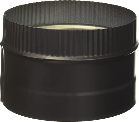 M&G DuraVent M & G DURAVENT 6DBK-AD 6" DuraBlack Stove Adapter, Black