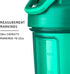 BlenderBottle Classic V2 Shaker Bottle Perfect for Protein Shakes and Pre Workout, 28-Ounce, Teal