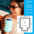 TahoeBay Blank Beer Can Coolers (25-Pack) Plain Bulk Collapsible Foam Soda Cover Coolies, Personalized Sublimation Sleeves for Weddings, Bachelorette Parties, HTV Projects (Multicolor)