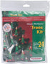 Beadery Holiday Beaded Ornament Kit, 2.25-Inch, Mini Trees, Makes 24 Ornaments
