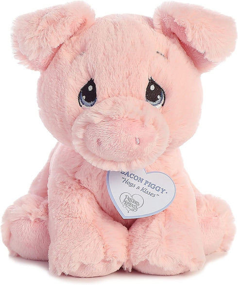 Aurora - Precious Moments - 8.5" Bacon Piggy- Pig, Pink