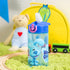 Zak Designs Blue's Clues Kids Water Bottle with Spout Cover and Built-In Carrying Loop, Made of Durable Plastic, Leak-Proof Water Bottle Design for Travel (16 oz, Pack of 2)