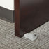 Large Rubber Door Stopper Wedge for Carpet, Wood, Tile Floor (Grey, 4.8 in, 12 Pack)