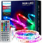 Led Strip Lights 65.6ft, GOADROM Ultra Long 5050 RGB Flexible Led Lights Color Changing Light Strips with 44 Keys IR Remote Control for Home, Bedroom, Kitchen, DIY Modes(2 Rolls of 32.8ft)