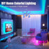 Led Strip Lights 65.6ft, GOADROM Ultra Long 5050 RGB Flexible Led Lights Color Changing Light Strips with 44 Keys IR Remote Control for Home, Bedroom, Kitchen, DIY Modes(2 Rolls of 32.8ft)