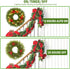 YoleShy Pre-lit Christmas Wreath for Front Door with Hanger 18" Battery Operated Christmas Wreath with Lights Red Berry Pine Cone Candy Cane, Christmas Decorations for Window, Wall Decor, Fireplace