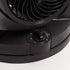 IRIS USA WOOZOO Oscillating Fan, Vortex Fan, Air Circulator, Desk Fan, Portable Fan, 3 Speed Settings, 6 Tilting Head Settings, 26ft Max Air Distance, Medium, Black