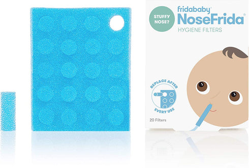 Baby Nasal Aspirator 20 Hygiene Filters for NoseFrida The Snotsucker by Frida Baby
