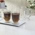 Libbey Kona Glass Coffee Mugs, Set of 6