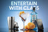 ROCKSLY Mixology Bartender Kit and Cocktail Shaker Set for Drink Mixing | Mixology Set with 6 Bar Set Tools and Pinewood Stand Makes It the Perfect Home Cocktail Kit | Complete Bartender Kit (Silver)