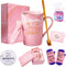 Not a Day Over Fabulous Mug - Birthday Gifts for Women - Funny Birthday Gift Ideas for Her, BFF, Best Friends, Coworkers, Her, Wife, Mom, Daughter, Sister, Aunt Ceramic Marble Mug 14 Oz Pink