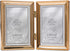 Lawrence Frames Classic Bead Picture Frame, 3.5x5 Double, Gold