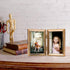 Lawrence Frames Classic Bead Picture Frame, 3.5x5 Double, Gold