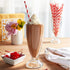 Libbey Fountain Shoppe Milkshake Glasses, Set of 6, Color-Clear