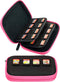 Butterfox 32 Switch Game Case for Nintendo Switch, Switch Game Card Storage Holder or SD Memory Card Case (Coral Pink/Black)