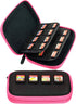 Butterfox 32 Switch Game Case for Nintendo Switch, Switch Game Card Storage Holder or SD Memory Card Case (Coral Pink/Black)