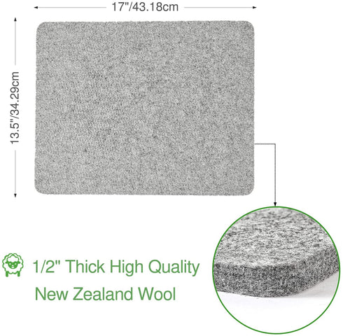 Wool Pressing Mat for Quilting, Wool Ironing Mat for Quilters, Iron Mat for Table Top Ironing Board Tabletop, Quilting Supplies, Sewing Supplies Notions, Sewing Accessories and Supplies, Ironing Pad