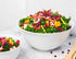 Large Serving Bowls, By Kook,Ceramic Make, For Snacks, Salad, Pasta, White, Set of 2, 9.25 inch, 3.75qt