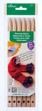 Clover 8441 Thick Weaving Sticks (6-Pack)